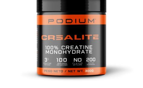 CREATINA MONOHIDRATO 200 MESH / CREALITE 300 ou 400 gr | PODIUM